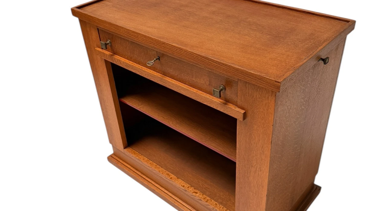 Art Deco Modernist Cabinet by Hendrik Wouda for H. Pander & Zonen, 1924